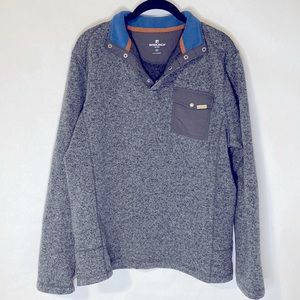 3/4 Pullover Men’s Gray Size Medium